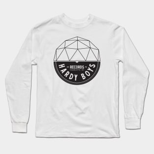 Hardy Boys Records - Geodesic on Light Long Sleeve T-Shirt